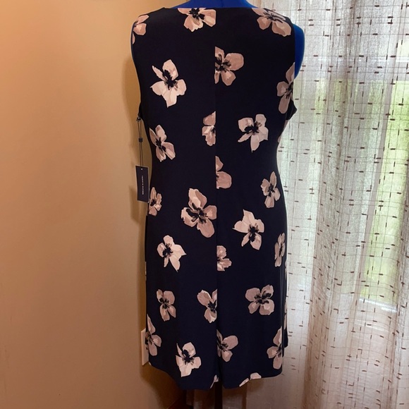 Tommy Hilfiger sleeveless, short shift dress, blue - Picture 3 of 4